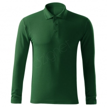 Customised Promotional Full Sleeve Polo T-Shirt (Green)