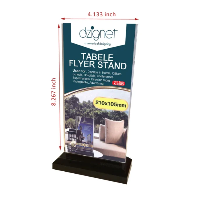 Table Display Stand Sign Billboard Holder