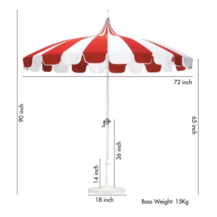 Customised Patio Umbrella
