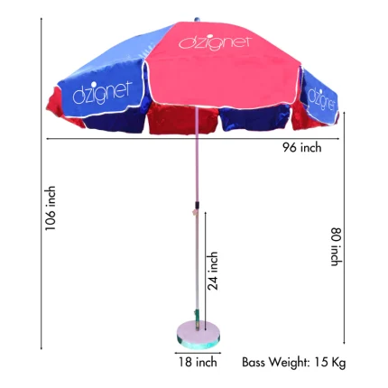 Customised Patio Umbrella