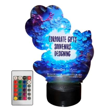 Customised Promotional Sign with Remote RGB